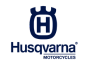 Logo van Husqvarna in blau